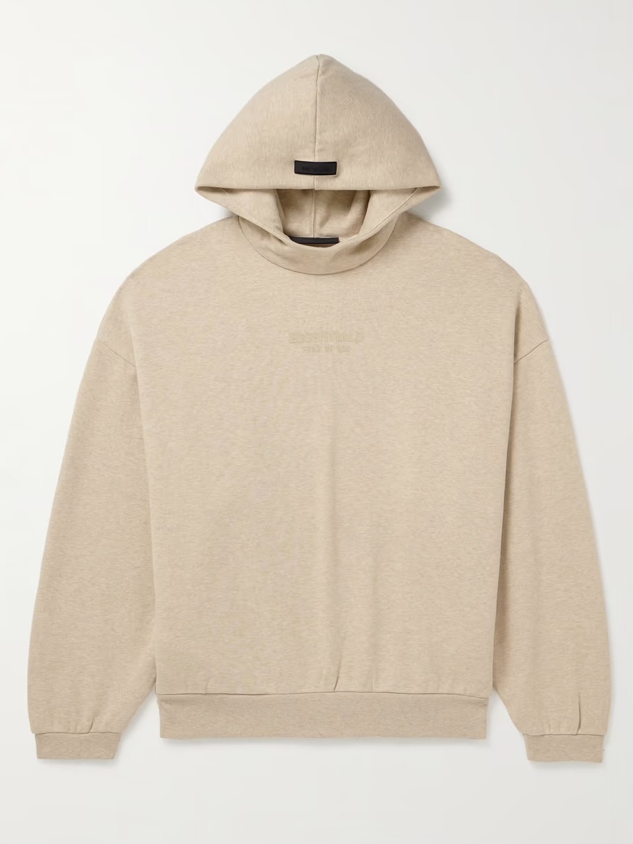 【FEAR OF GOD ESSENTIALS】Over Size Hoodie BEIGE