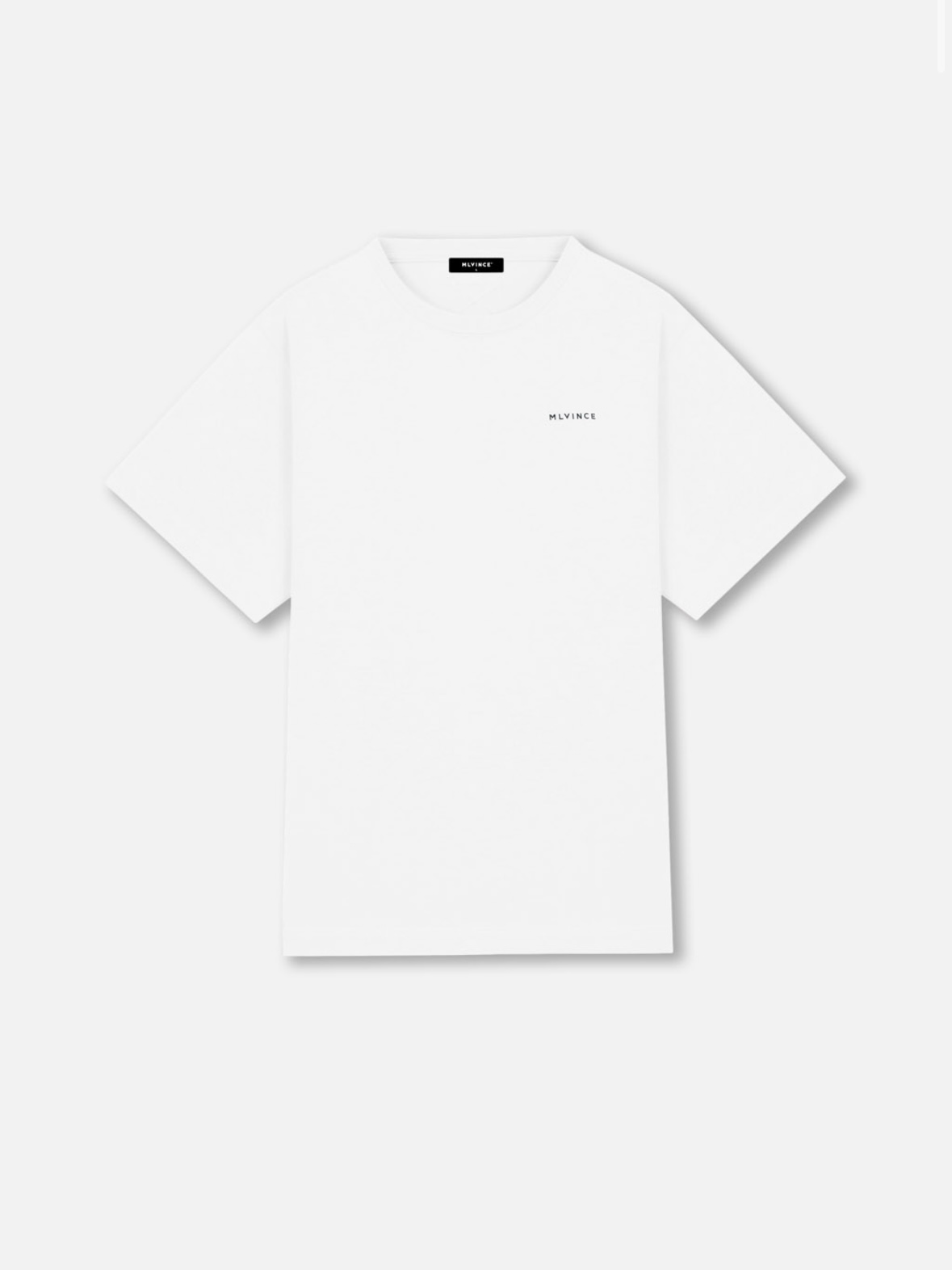 【MLVINCE】CLASSIC LOGO S/S TEE  WHITE