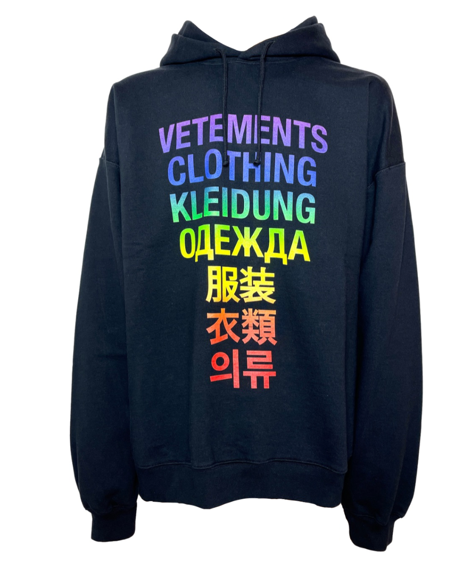 【VETEMENTS】TRANSLATION Hoodie