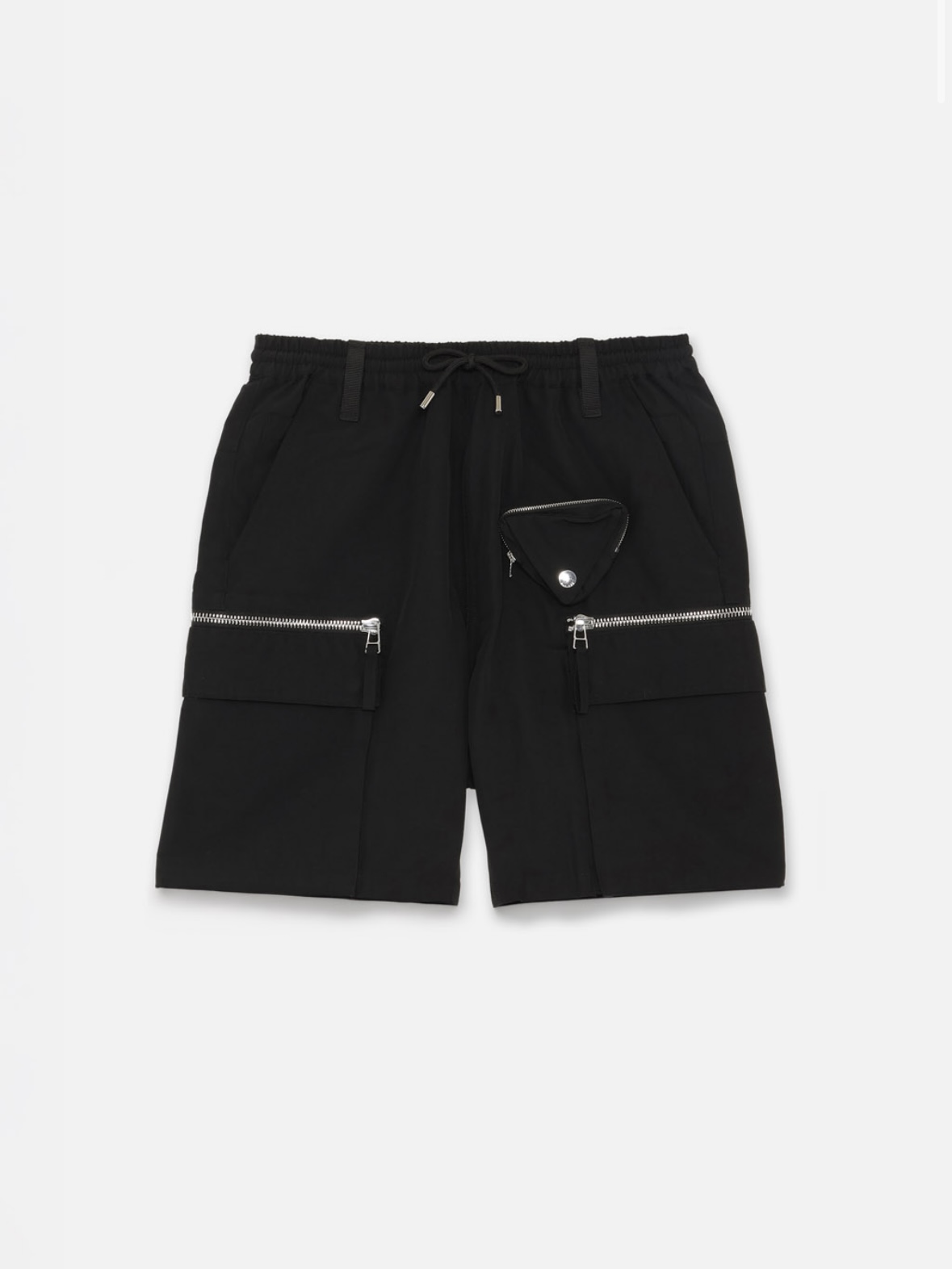 【MLVINCE】NYLON CARGO SHORTS BLACK