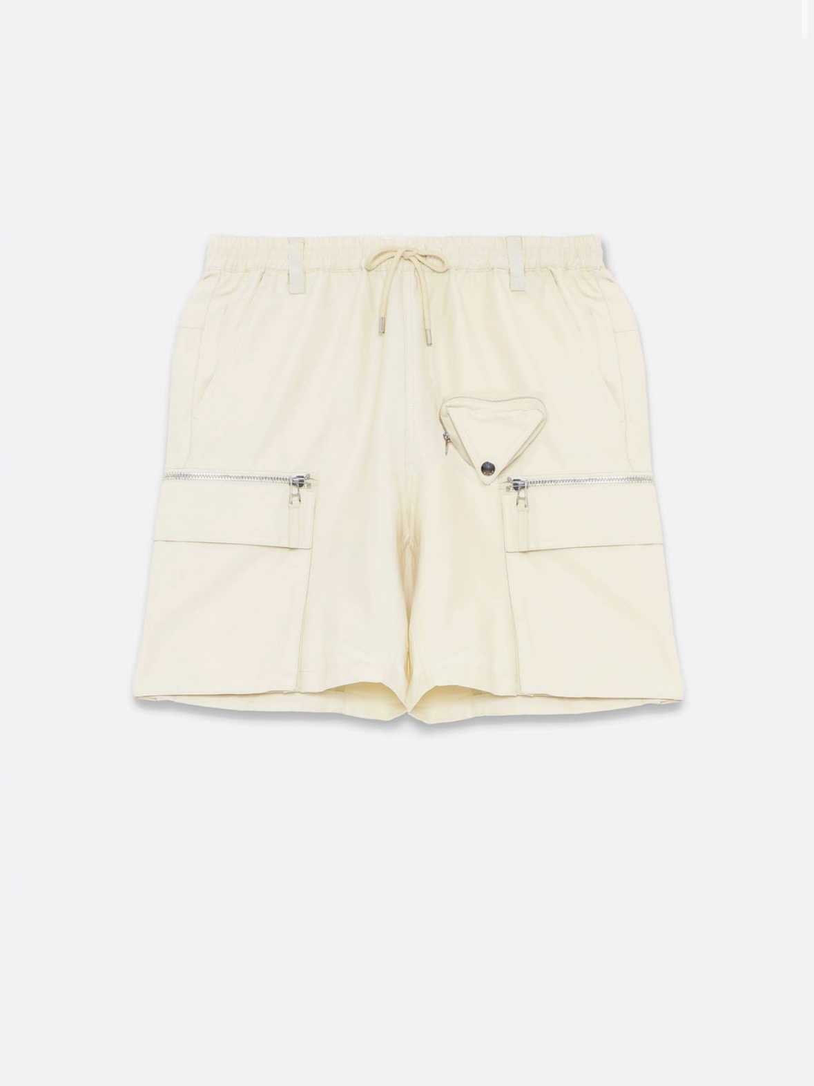 【MLVINCE】NYLON CARGO SHORTS CREAM