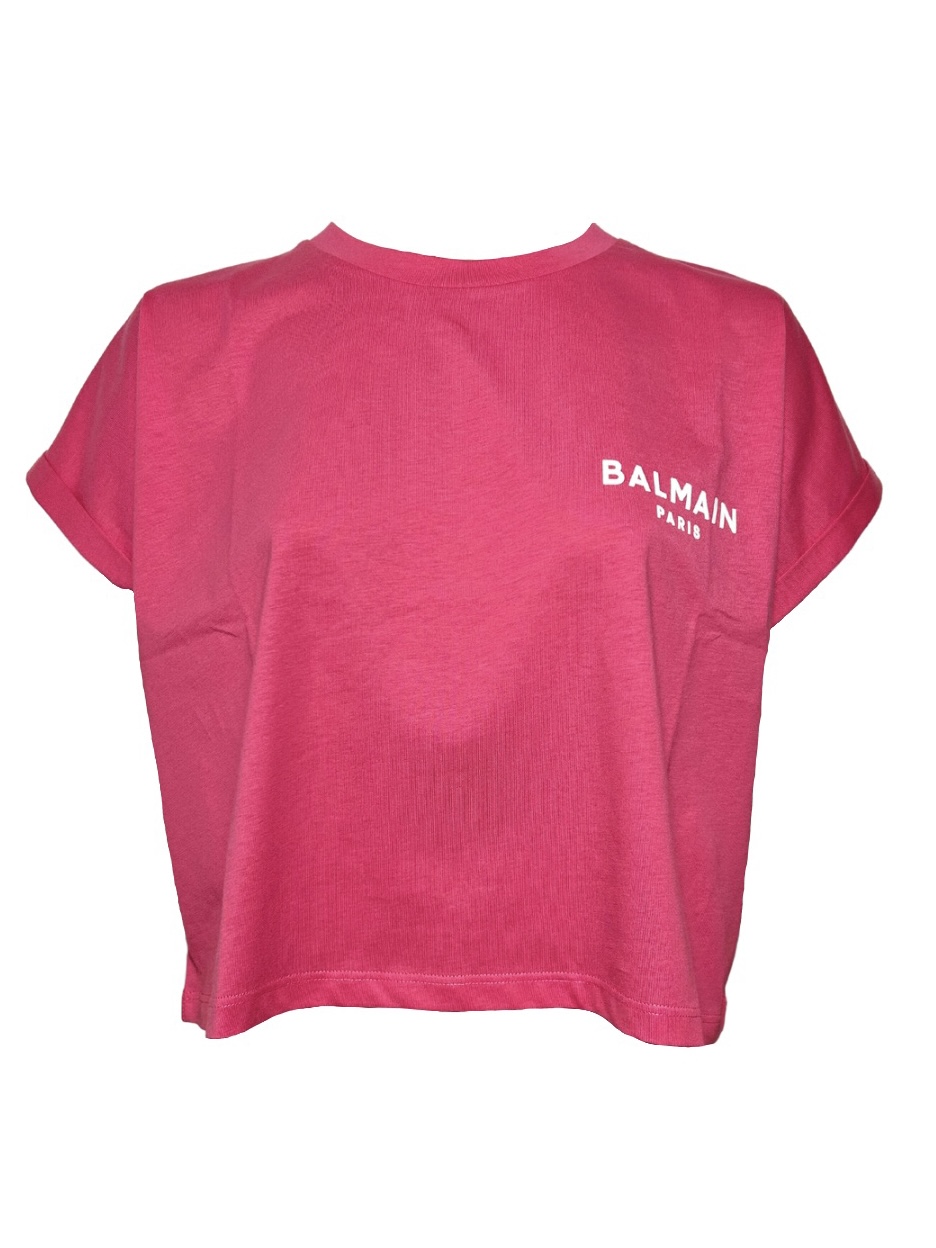 得価NEW最終価格 バルマン　クロップド　Tシャツ Tシャツ(半袖/袖なし)
