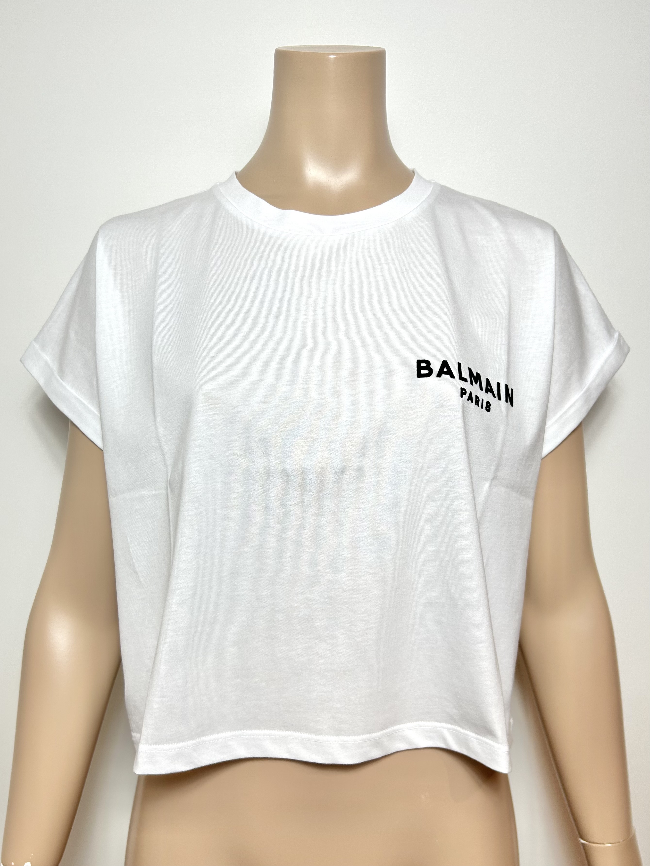 POUR CLAIRE / 【BALMAIN】クロップドTシャツ