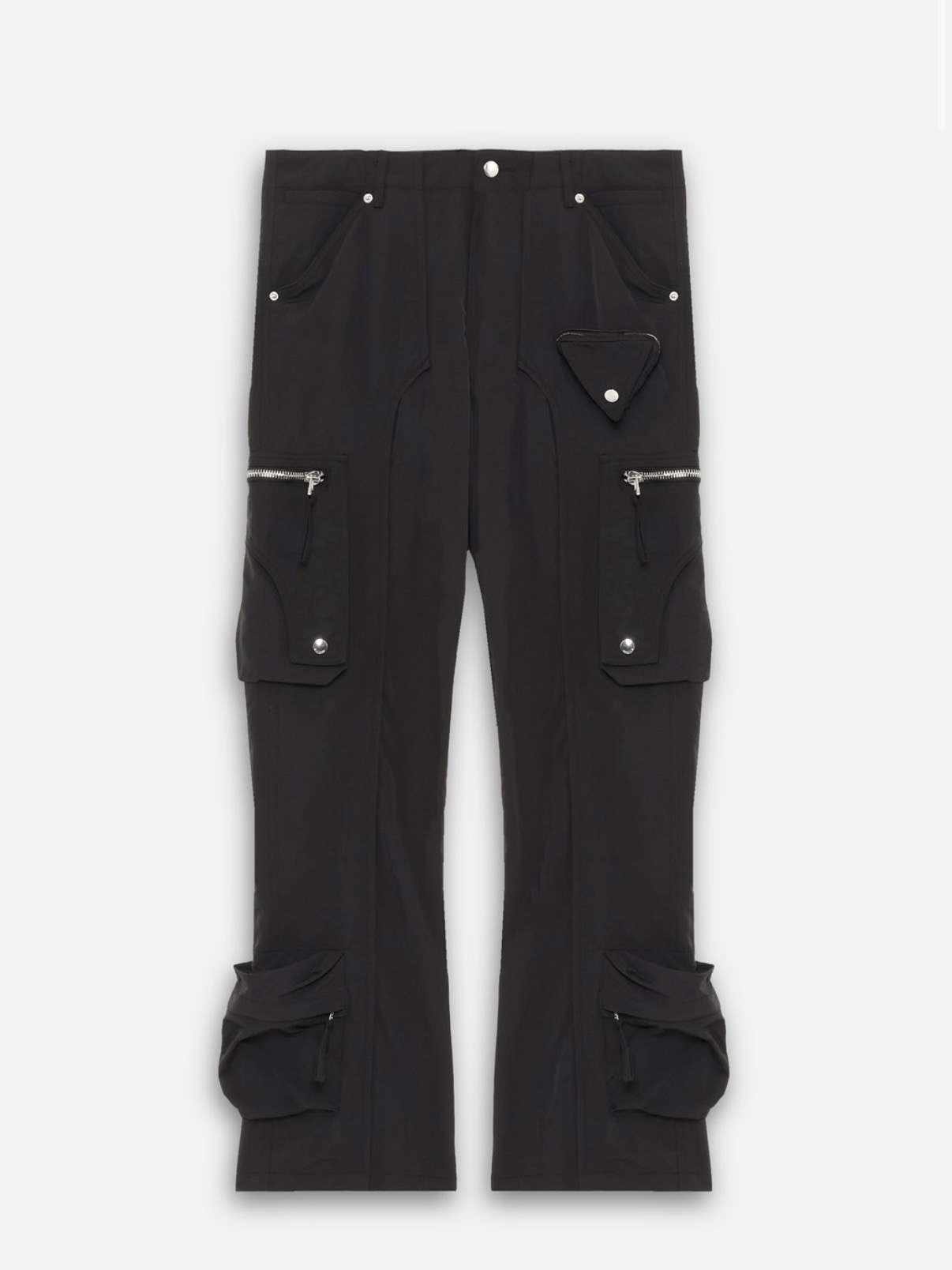 【MLVINCE】NYLON HOLSTER CARGO PANTS  BLACK