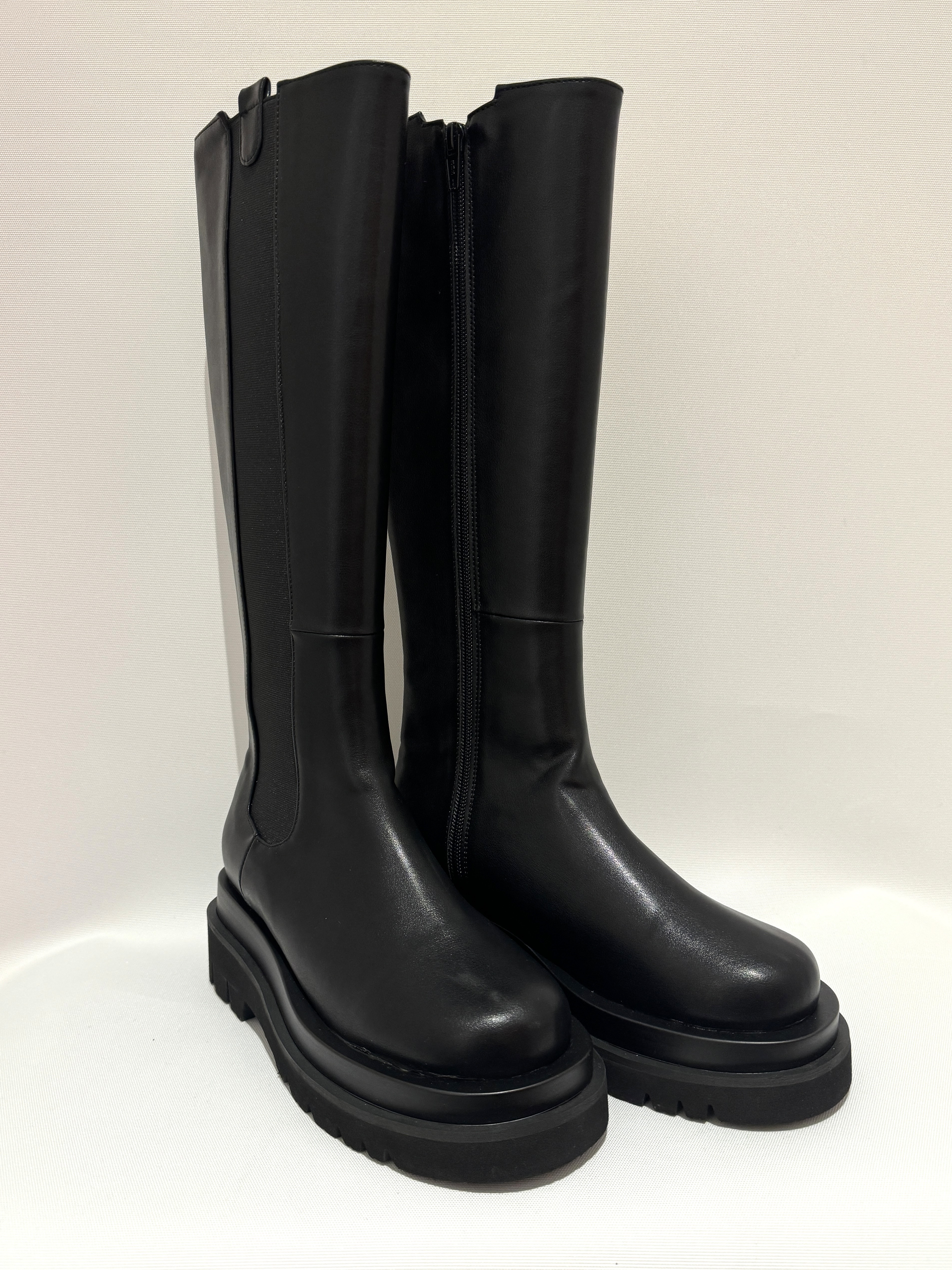 【MIRROR9 】Side gore long boots