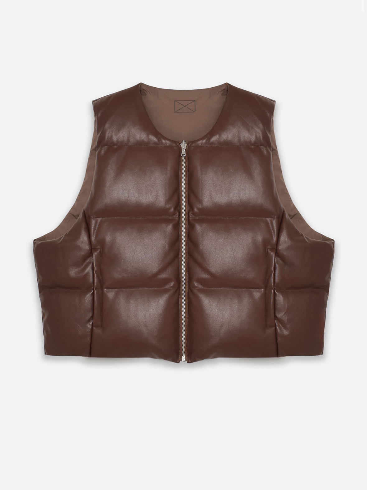 【MLVINCE 】LIMONTA REVERSIBLE DOWN VEST – BROWN